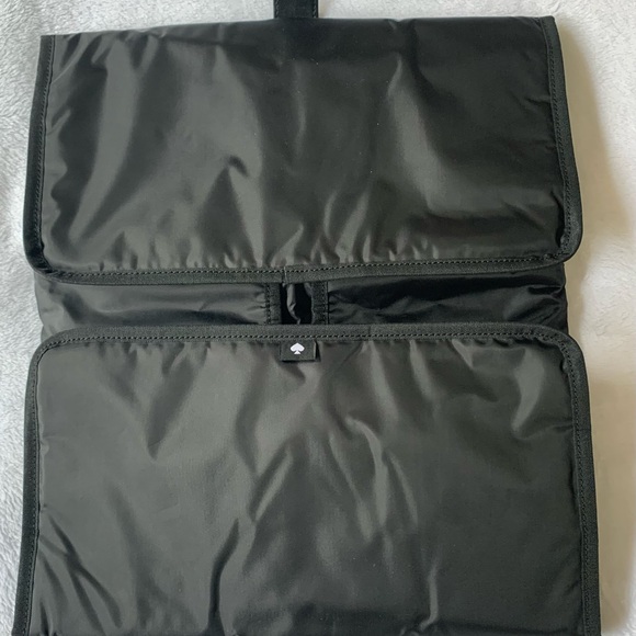 KATE SPADE black diaper nylon changing pad NWOT+++ - Picture 3 of 12